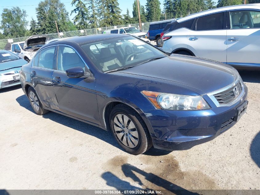 2010 HONDA ACCORD 2.4 LX