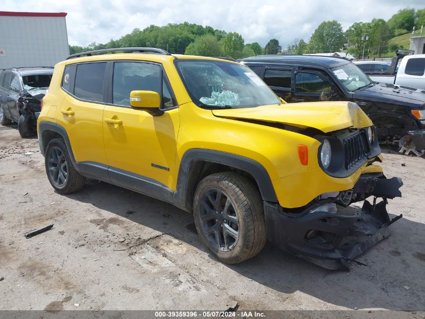 2017 JEEP RENEGADE ALTITUDE 4X4