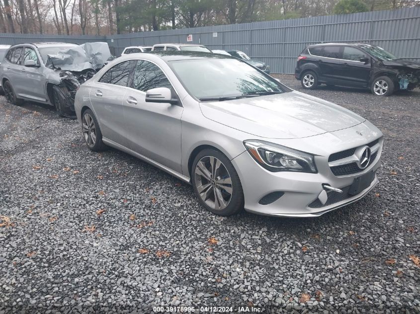 2018 MERCEDES-BENZ CLA 250 4MATIC