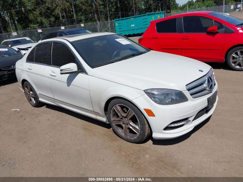 2011 MERCEDES-BENZ C 300 LUXURY 4MATIC/SPORT 4MATIC