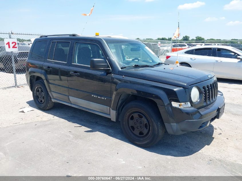 2011 JEEP PATRIOT SPORT