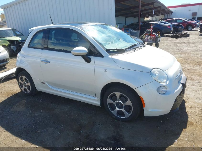 2013 FIAT 500E BATTERY ELECTRIC