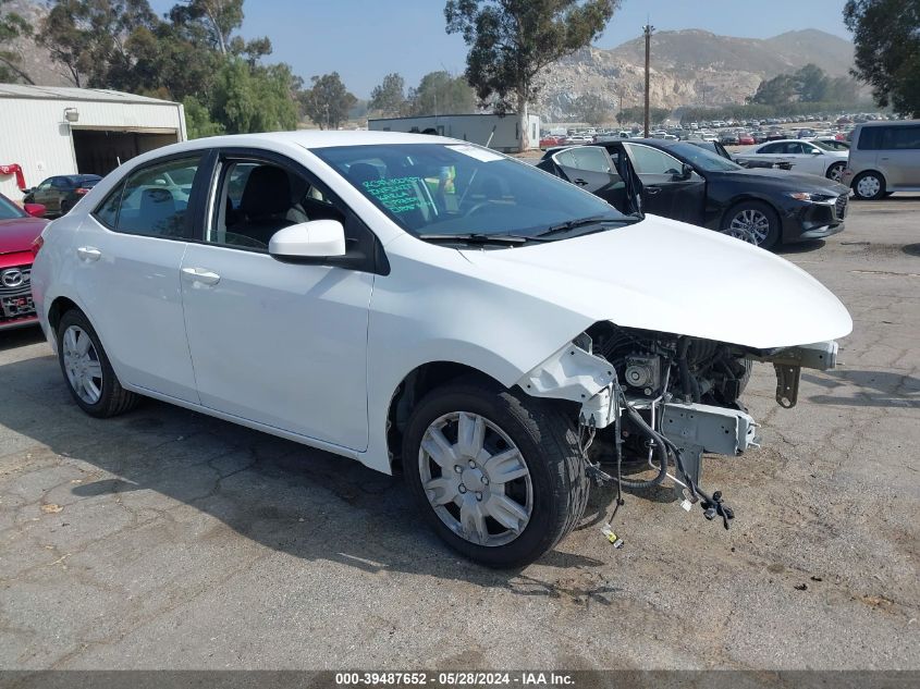 2018 TOYOTA COROLLA LE