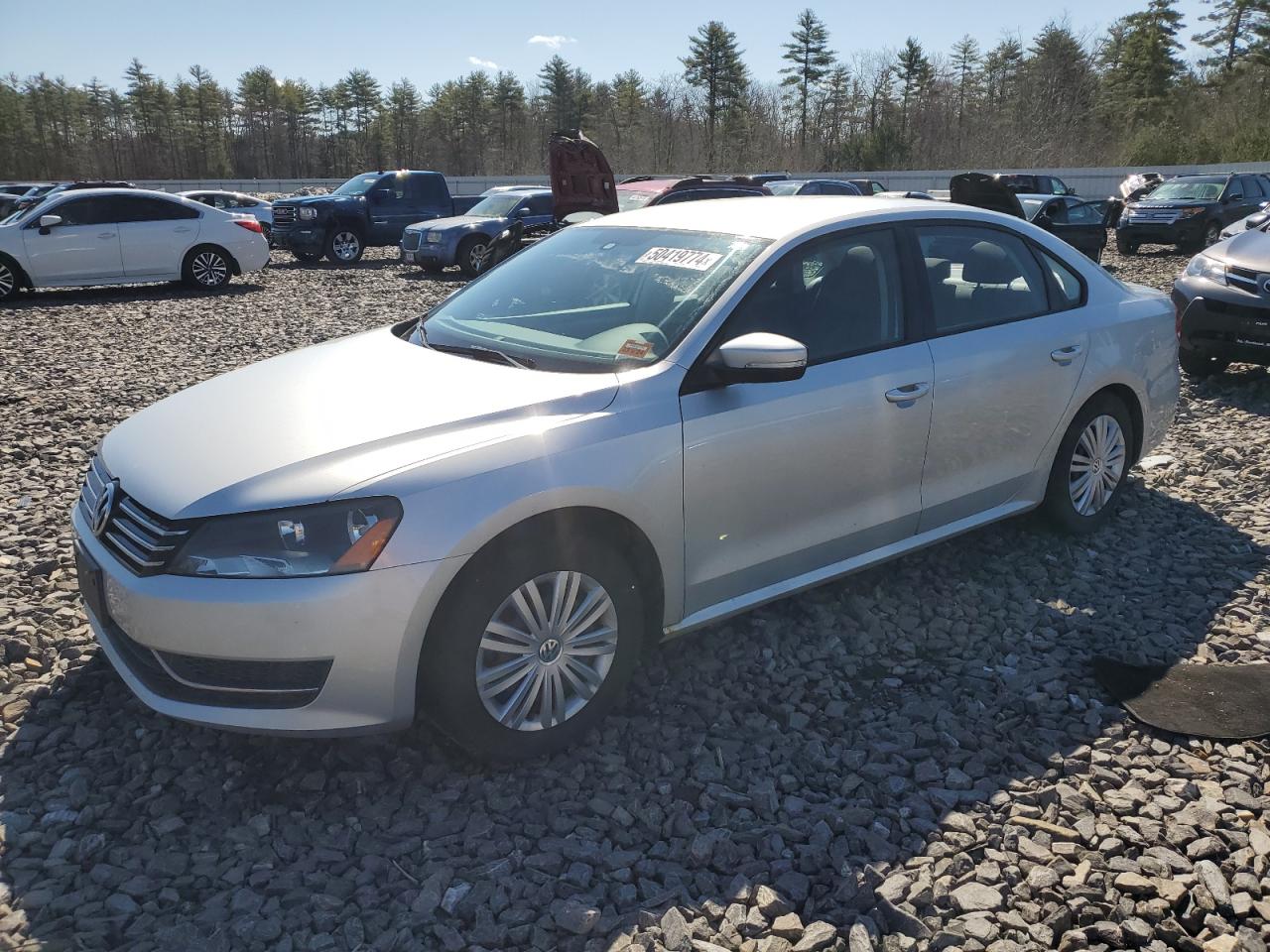 2014 VOLKSWAGEN PASSAT S