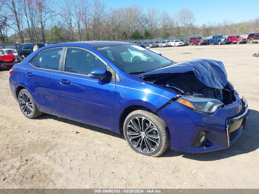 2014 TOYOTA COROLLA S PLUS