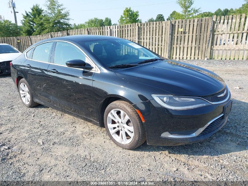 2015 CHRYSLER 200 LIMITED