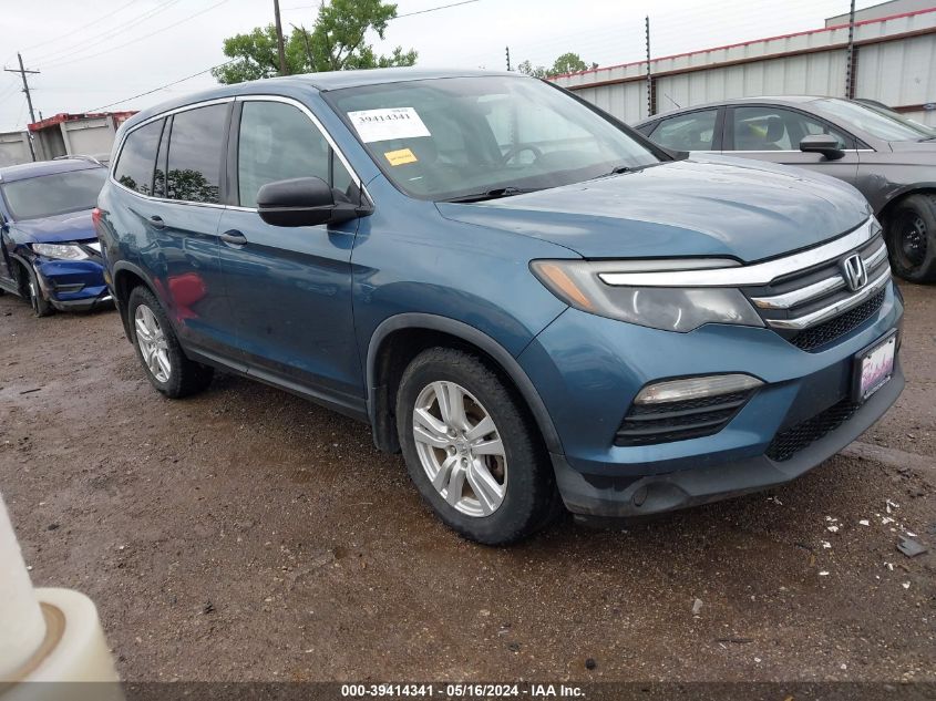 2016 HONDA PILOT LX