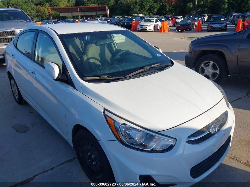 2016 HYUNDAI ACCENT SE