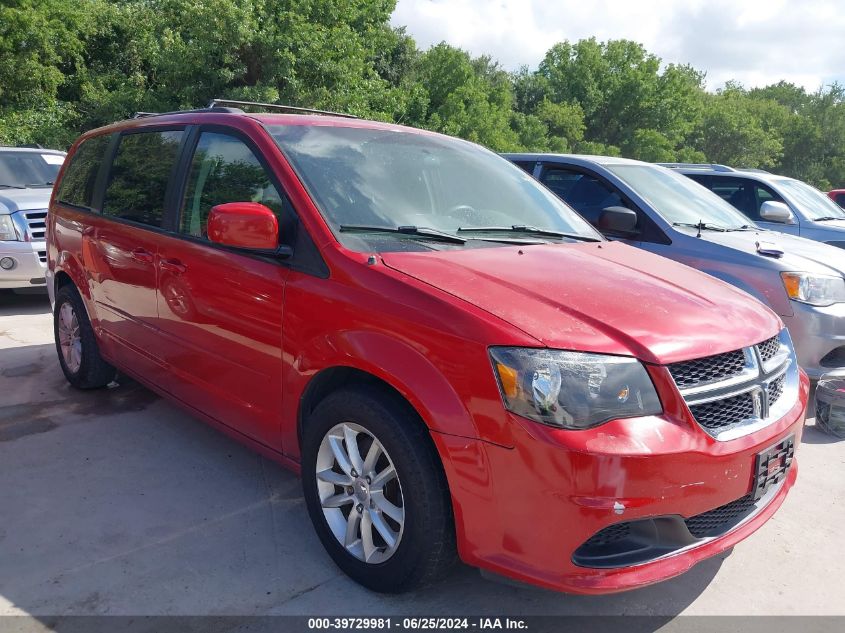 2014 DODGE GRAND CARAVAN SXT