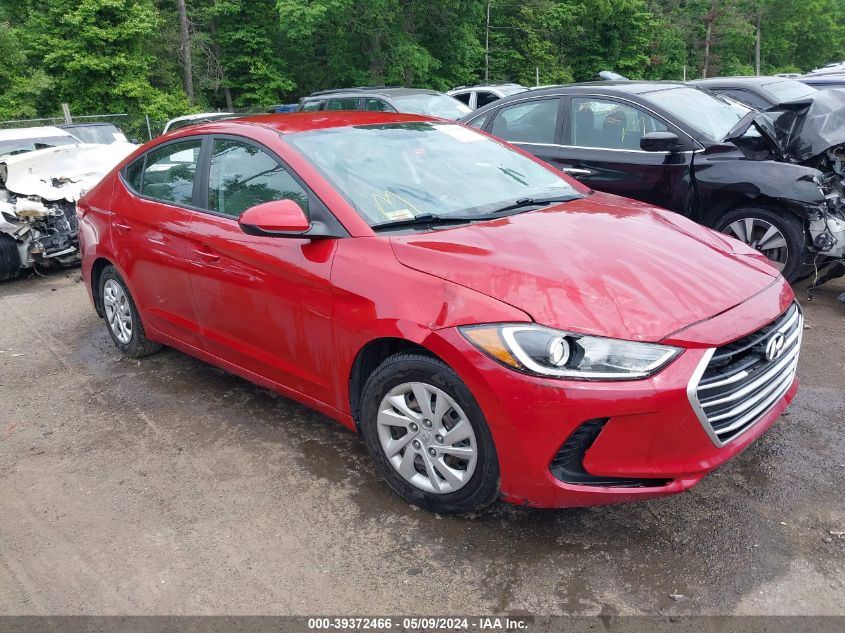 2017 HYUNDAI ELANTRA SE