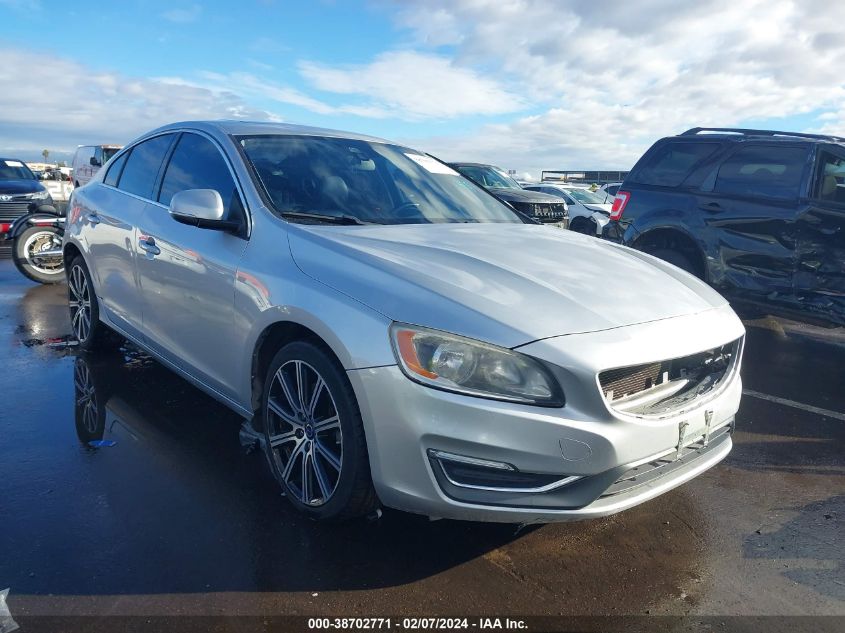 2014 VOLVO S60 T5/T5 PLATINUM/T5 PREMIER/T5 PREMIER PLUS