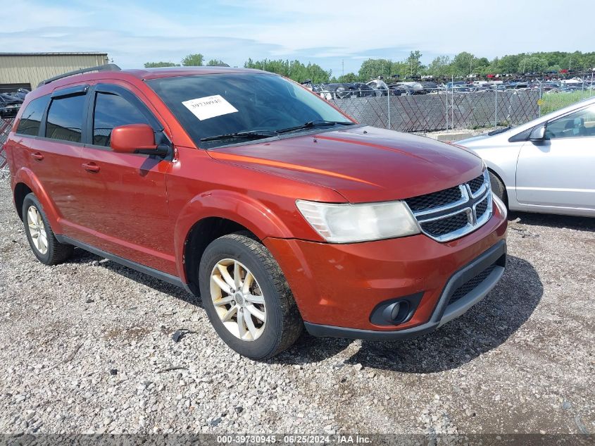 2013 DODGE JOURNEY SXT