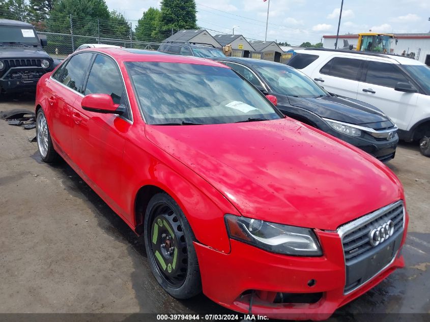 2011 AUDI A4 2.0T PREMIUM