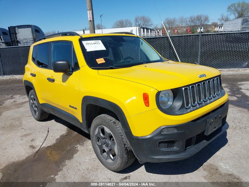 2017 JEEP RENEGADE SPORT 4X4