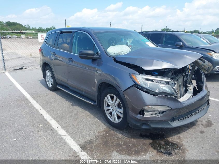 2016 HONDA PILOT LX