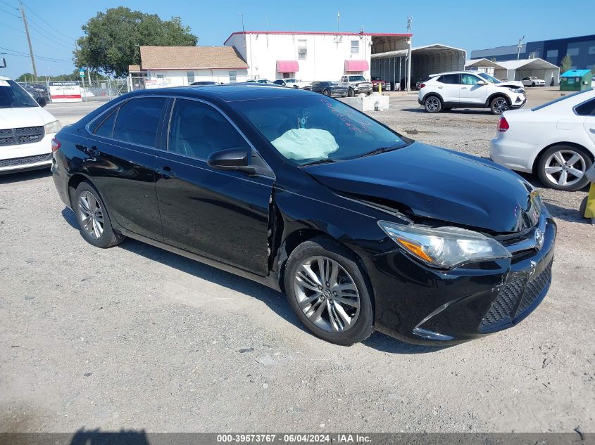 2016 TOYOTA CAMRY SE