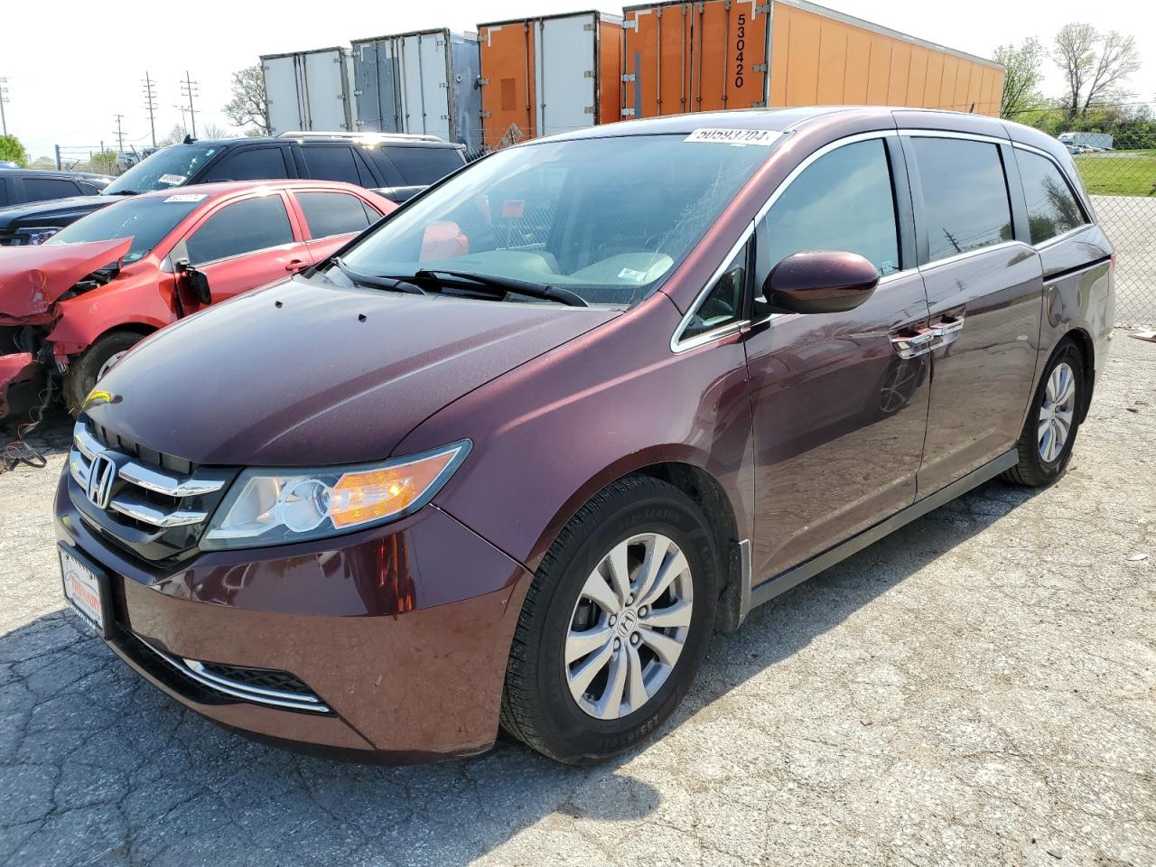 2015 HONDA ODYSSEY EXL