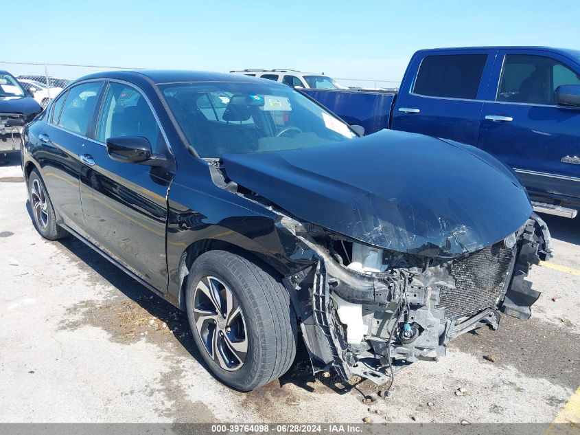 2016 HONDA ACCORD LX