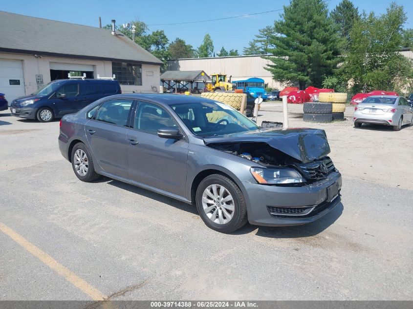 2015 VOLKSWAGEN PASSAT 1.8T WOLFSBURG EDITION