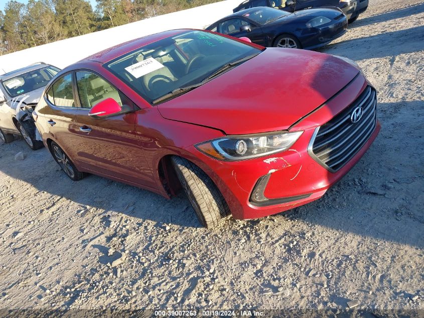 2017 HYUNDAI ELANTRA LIMITED