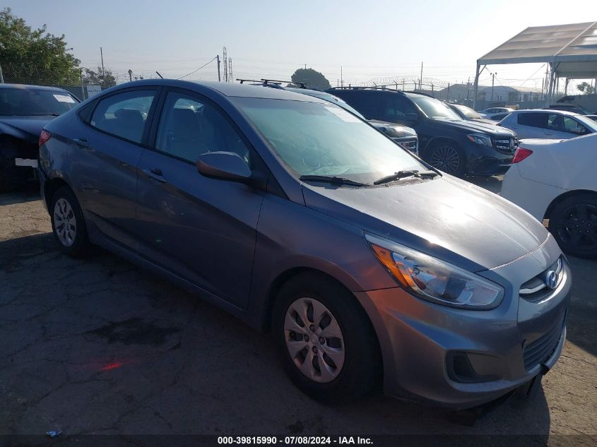 2016 HYUNDAI ACCENT SE