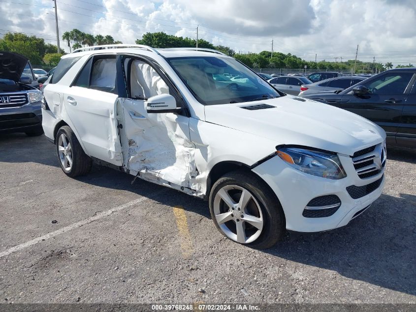 2016 MERCEDES-BENZ GLE 350