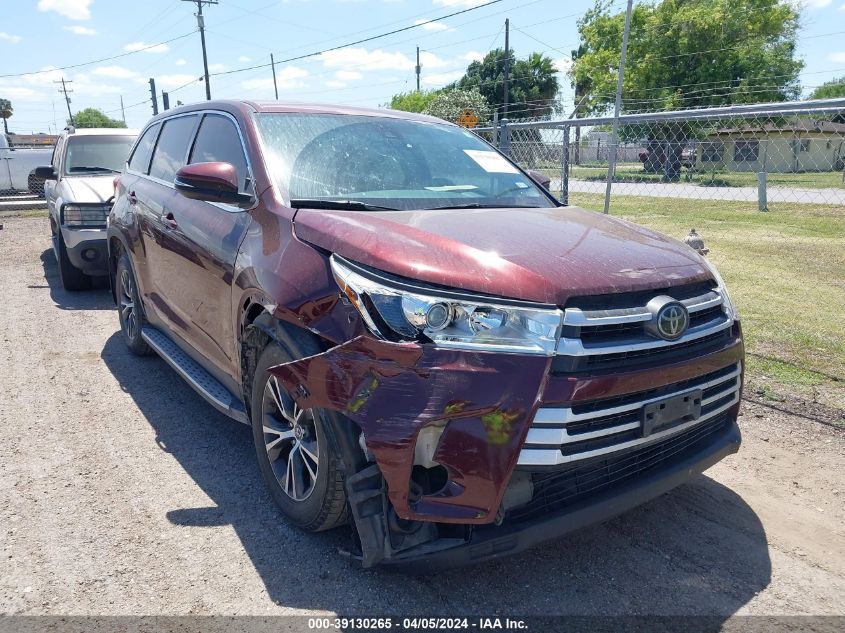 2019 TOYOTA HIGHLANDER LE