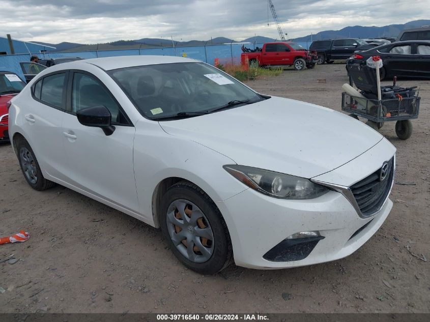 2015 MAZDA 3 SV