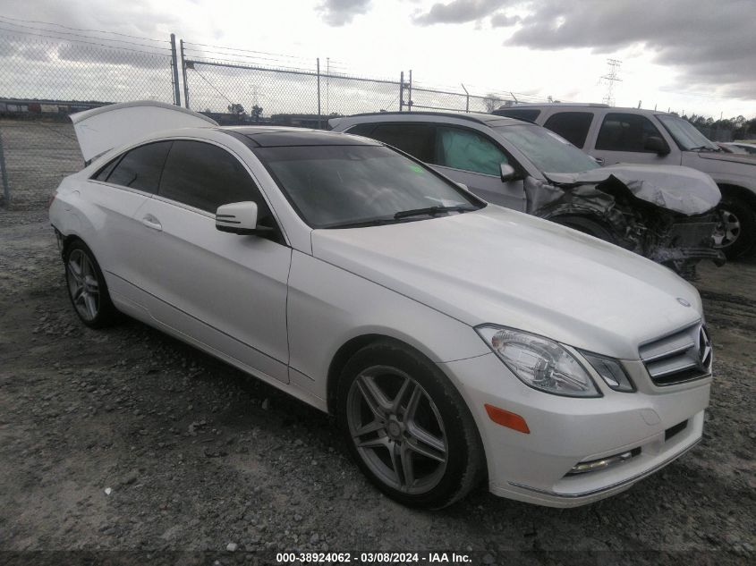 2013 MERCEDES-BENZ E 350