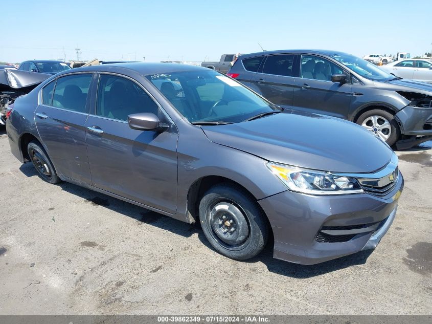 2017 HONDA ACCORD LX