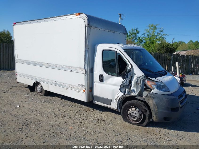 2018 RAM PROMASTER 3500 CAB LOW ROOF