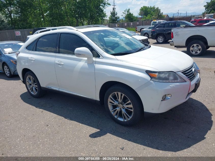 2013 LEXUS RX 450H 450