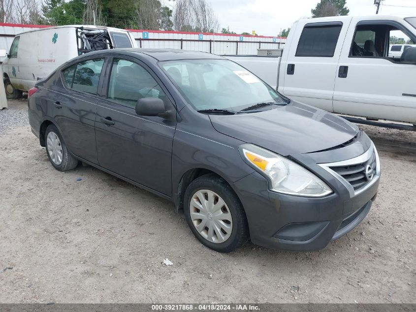 2015 NISSAN VERSA 1.6 S+