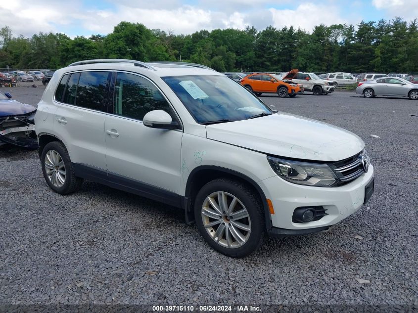 2016 VOLKSWAGEN TIGUAN S/SE/SEL/R-LINE