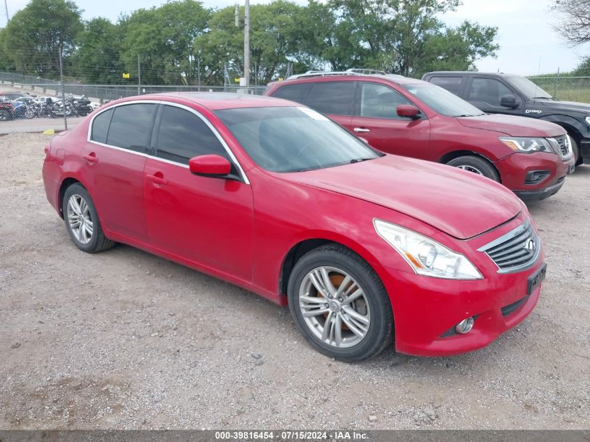 2013 INFINITI G37X