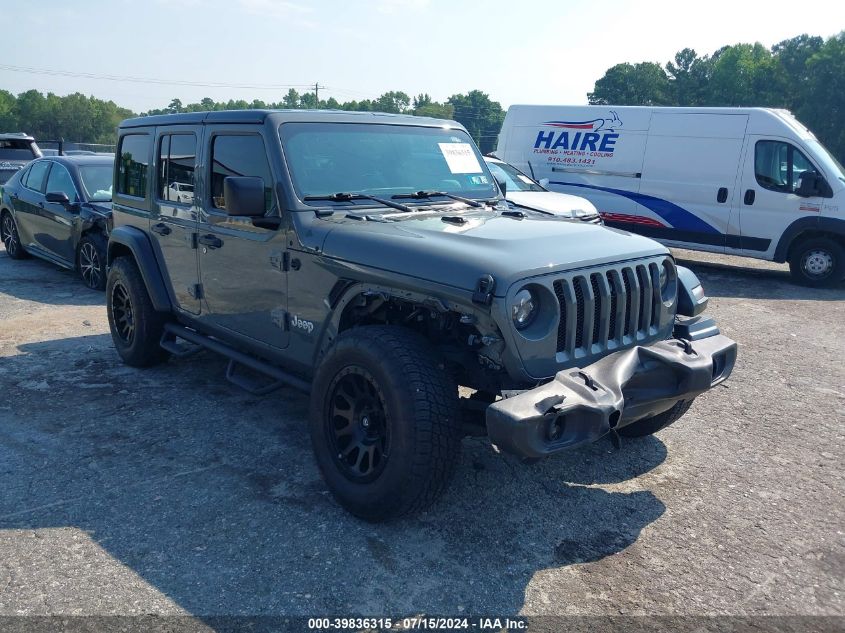 2018 JEEP WRANGLER UNLIMITED SPORT