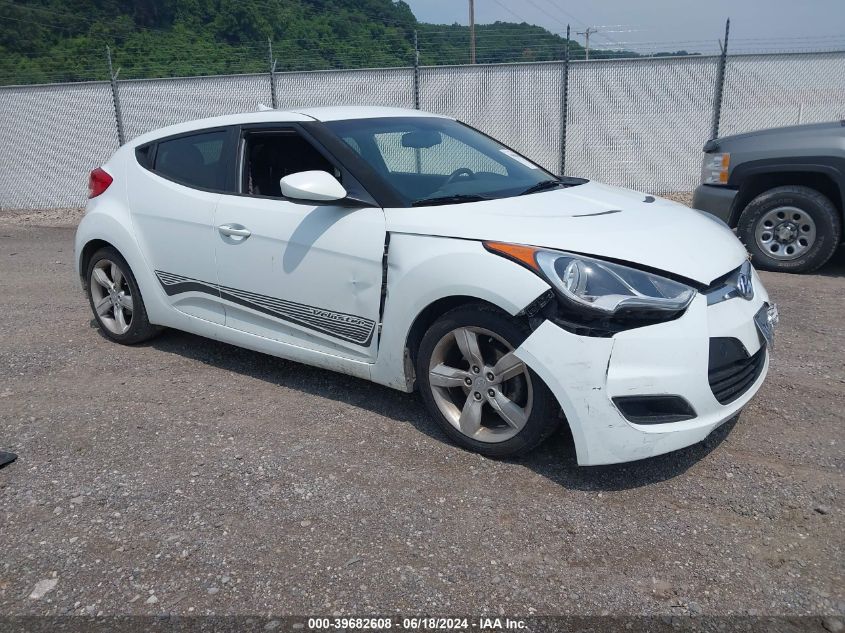 2014 HYUNDAI VELOSTER BASE W/BLACK