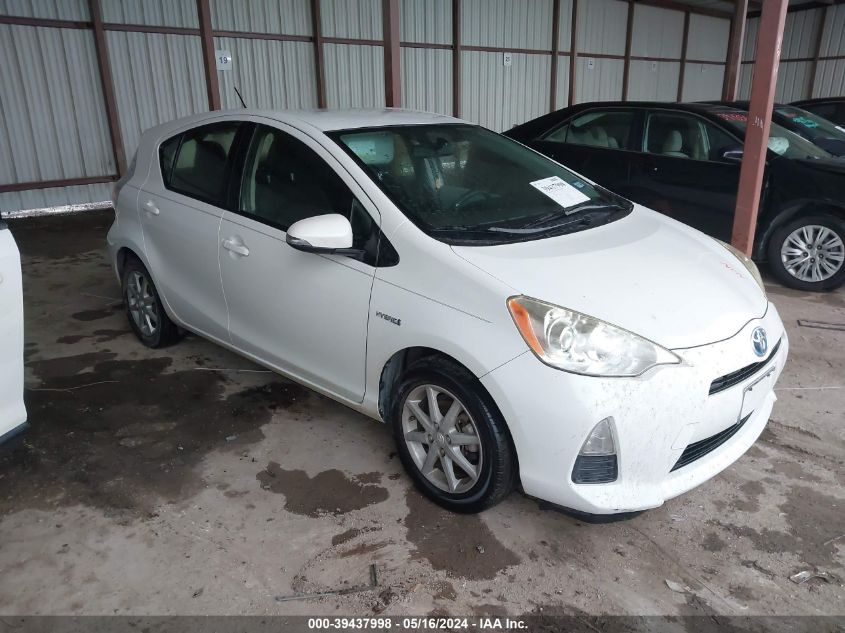 2013 TOYOTA PRIUS C THREE