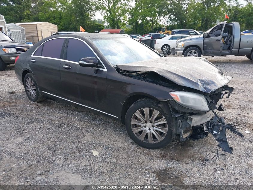 2015 MERCEDES-BENZ S 550