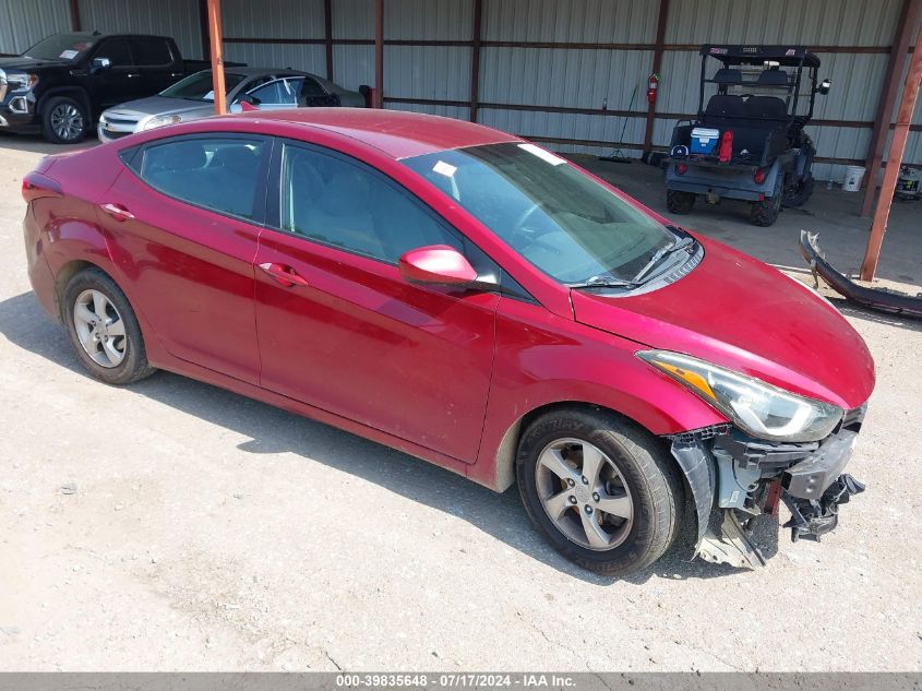 2014 HYUNDAI ELANTRA SE