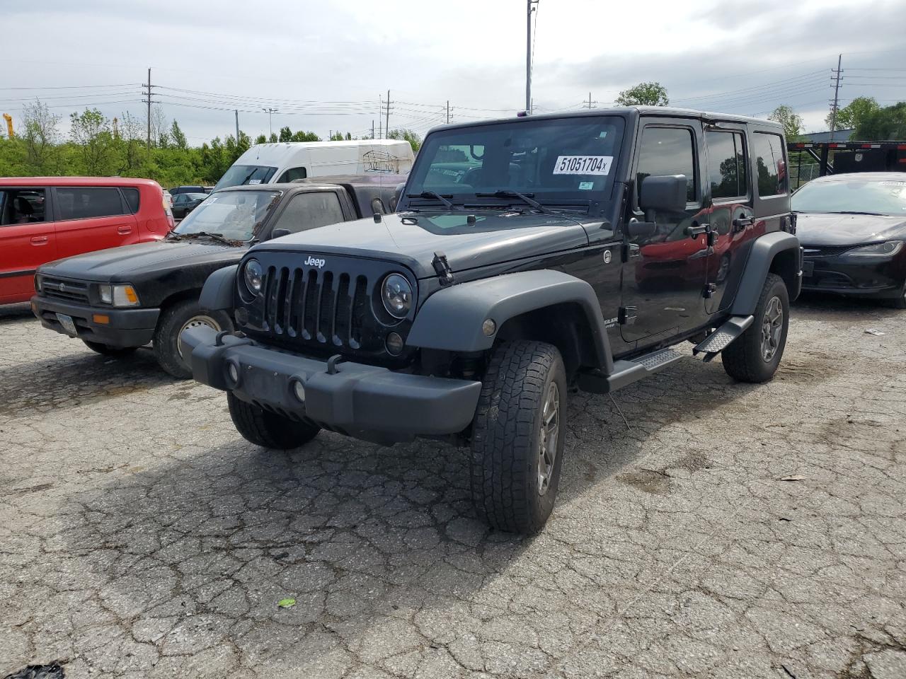 2014 JEEP WRANGLER UNLIMITED SPORT