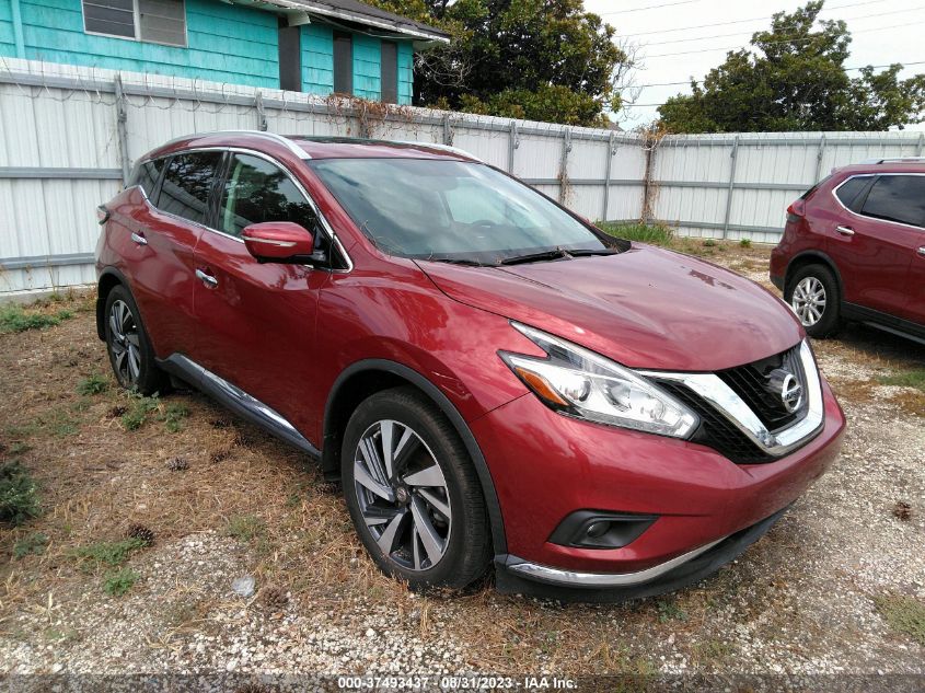 2015 NISSAN MURANO PLATINUM