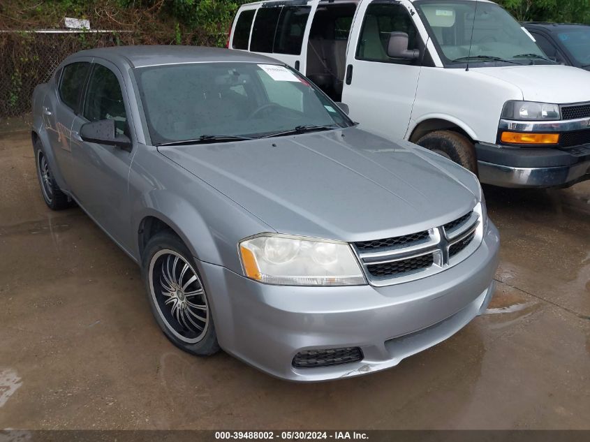 2013 DODGE AVENGER SE