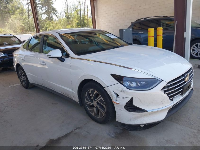 2021 HYUNDAI SONATA BLUE