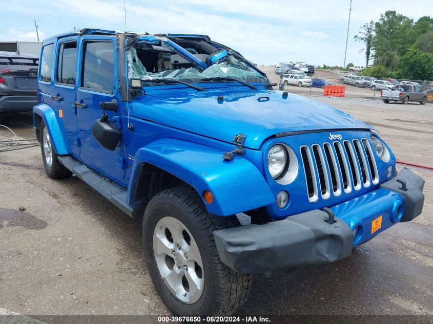 2016 JEEP WRANGLER UNLIMITED SAHARA