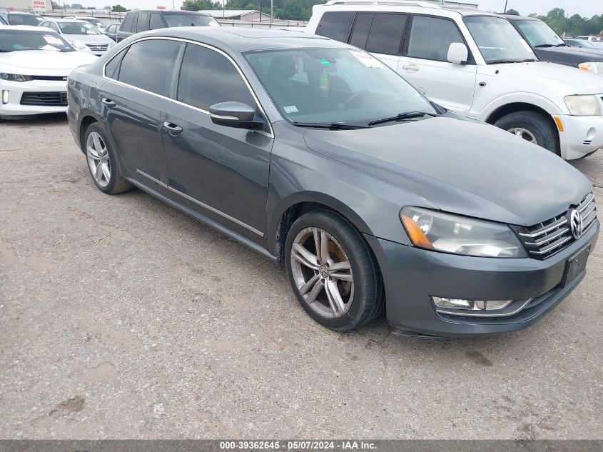 2013 VOLKSWAGEN PASSAT 3.6L V6 SEL PREMIUM