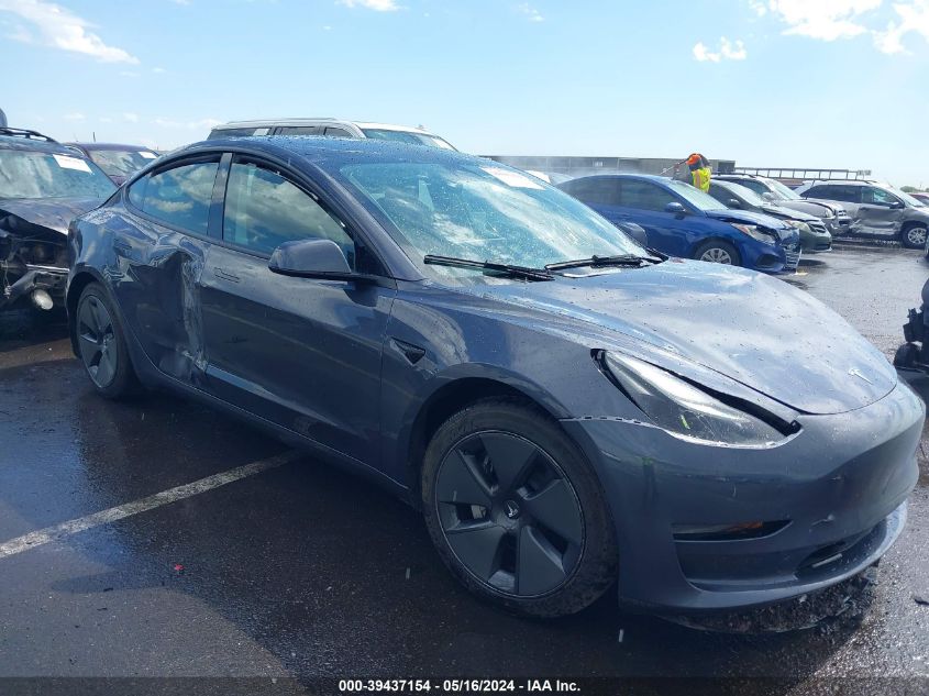 2023 TESLA MODEL 3 REAR-WHEEL DRIVE