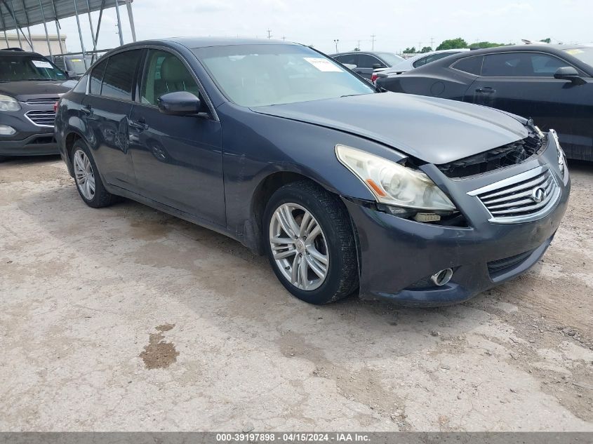 2010 INFINITI G37X