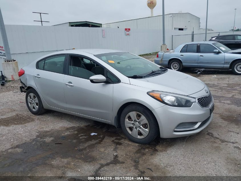 2015 KIA FORTE LX