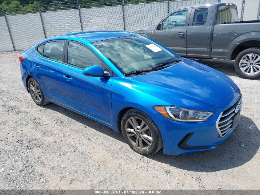 2018 HYUNDAI ELANTRA SEL